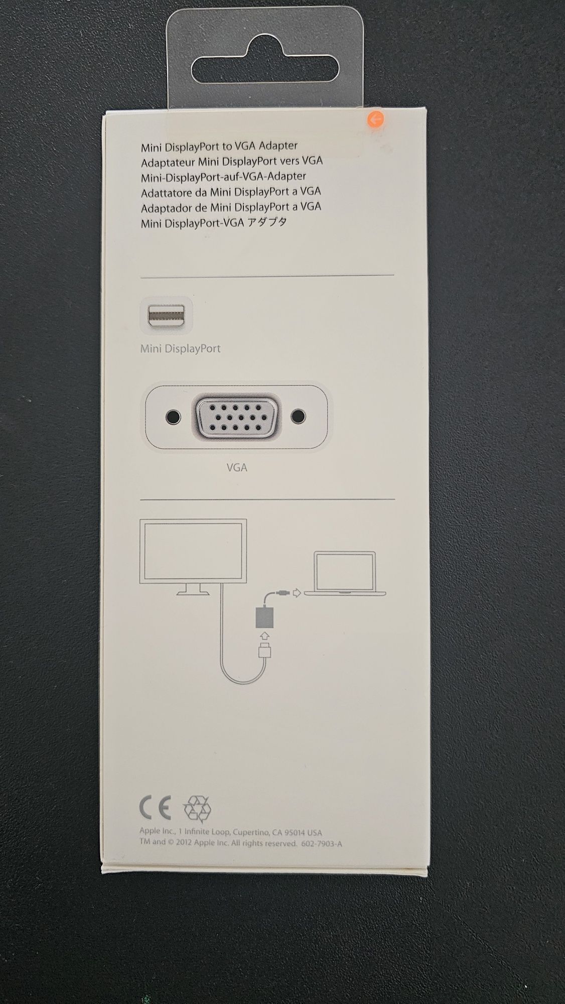 Mini DisplayPort to VGA Adapter - Apple