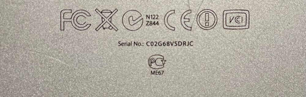 Топкейс MacBook Pro 15’ A1286 2011 год