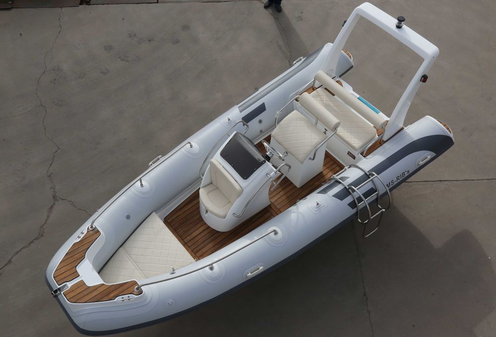 Motorówka, Hypeboat, Łódź, Wędkarska - MS-RIB’s R520B Hypalon