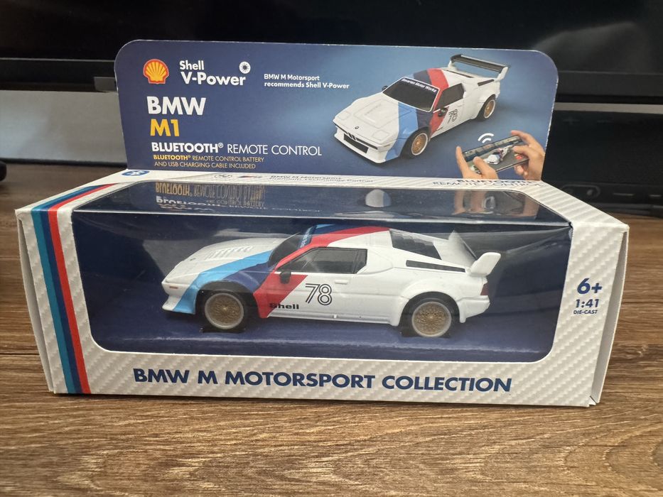 Autko shell bmw m1 zdalnie sterowane