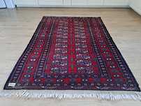 Ręcznie tkany wełniany dywanik orientalny 127 x 185 cm – Buchara