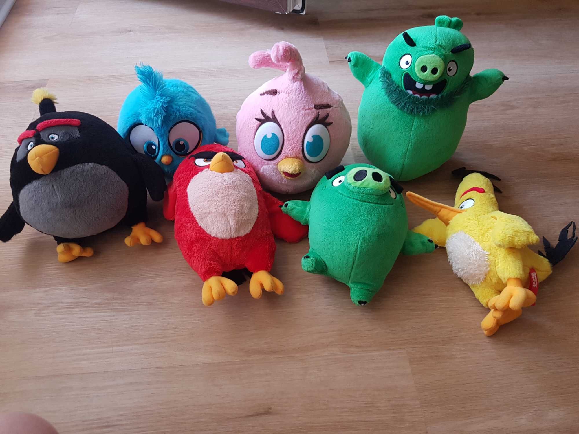 Angry Birds zestaw pluszaki!!!
