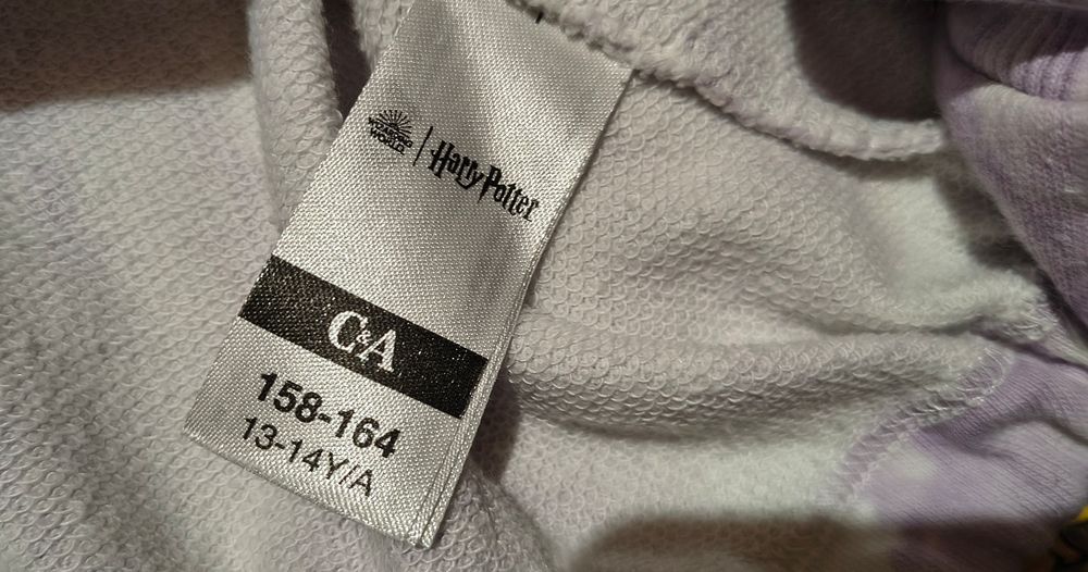 Bluza C&A Hogwarts Harry Potter Wizarding Hedwiga roz. 158-164