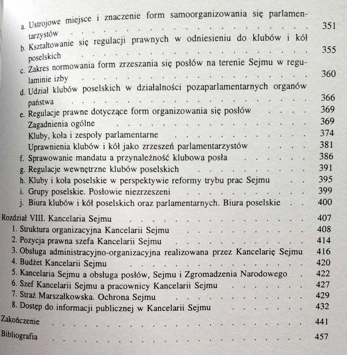 Organizacja wewnętrzna Sejmu Rzeczypospolitej Polskiej, Zubik, NOWA!