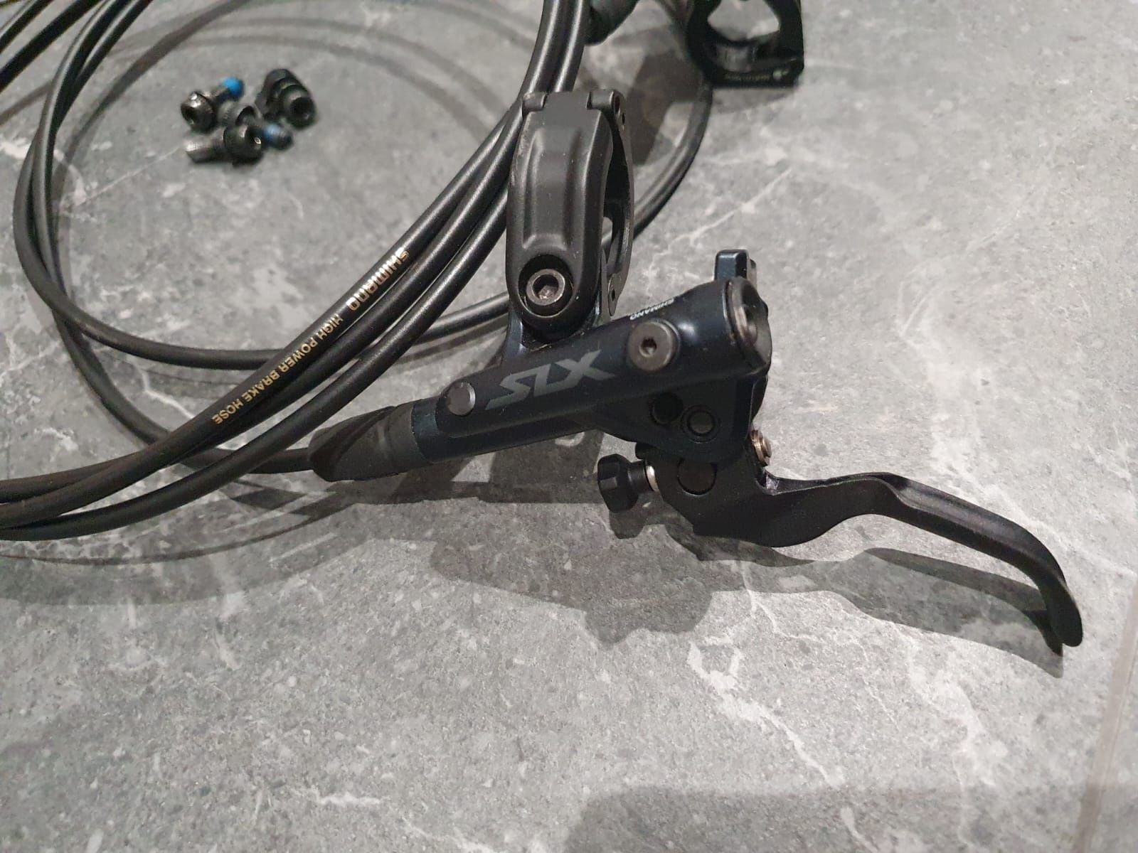 Hamulce Shimano SLX BR-M7100 kpl. + tarcze  Shimano SM-RT66-M 180 mm