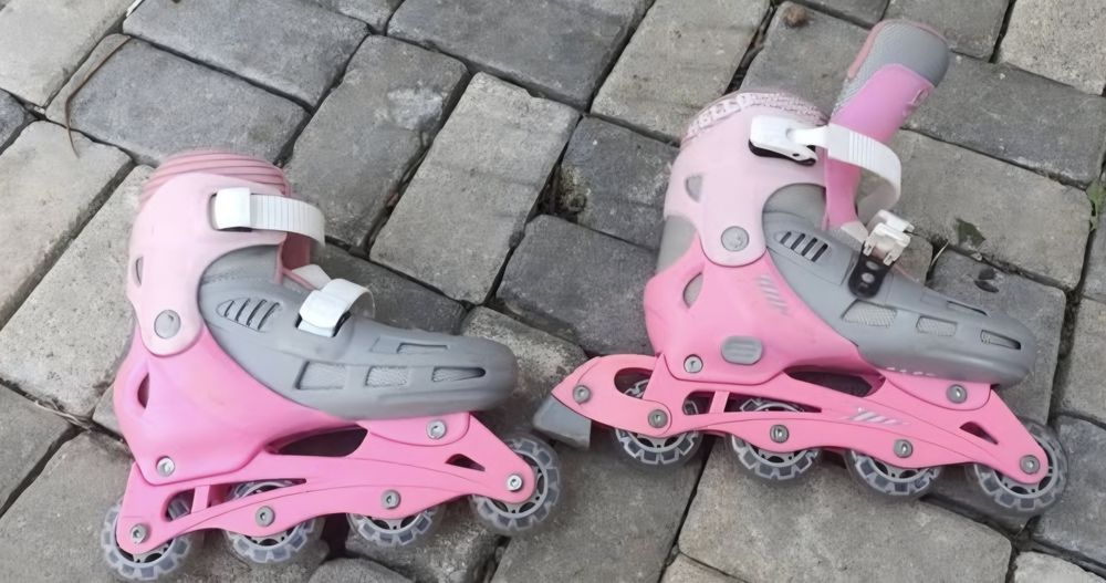 Patins de menina ajustaveis