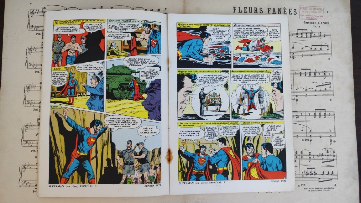 Super Homem Ebal N° 5 - A revolta do Super Escravo - BD Antiga