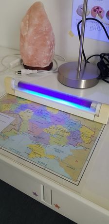 ультрафіолетова лампа, детектор валют.