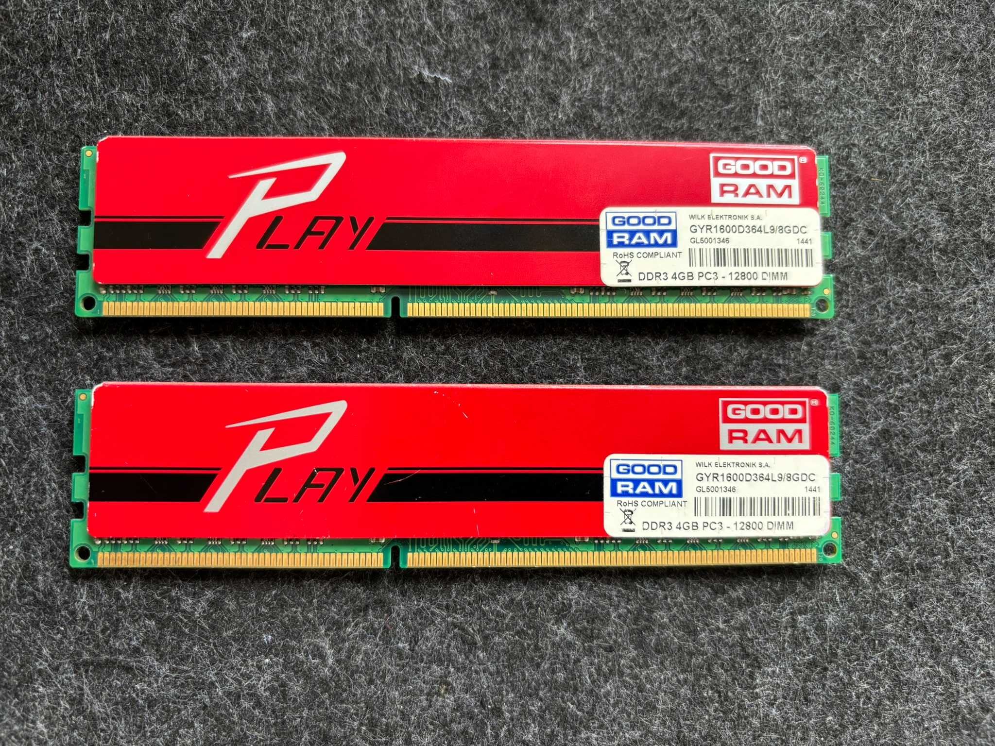 pamięć RAM DDR3 GoodRAM PLAY 8 GB (2x 4GB)