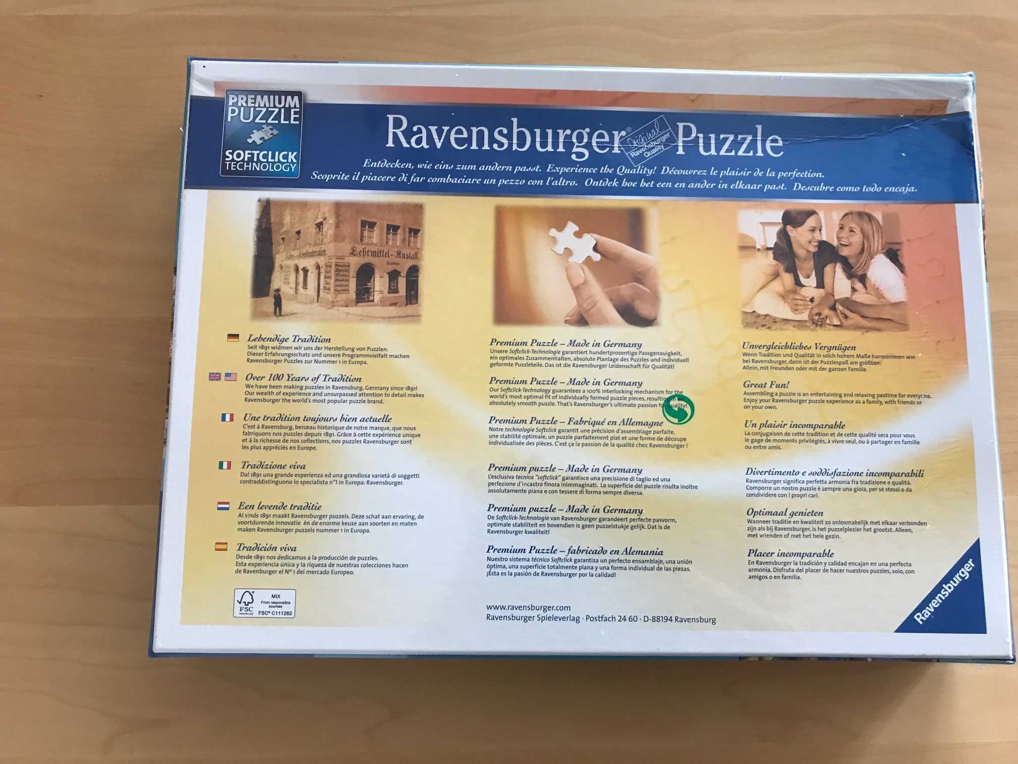 Puzzle 1000 peças Ravensburger "The Kitchen Cupboard"