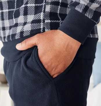 M-L-XL Тепла флісова чоловіча піжама, livergy.