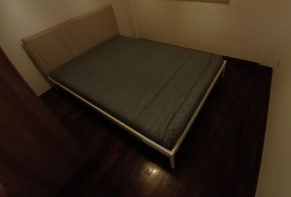 Cama casal + colchão IKEA
