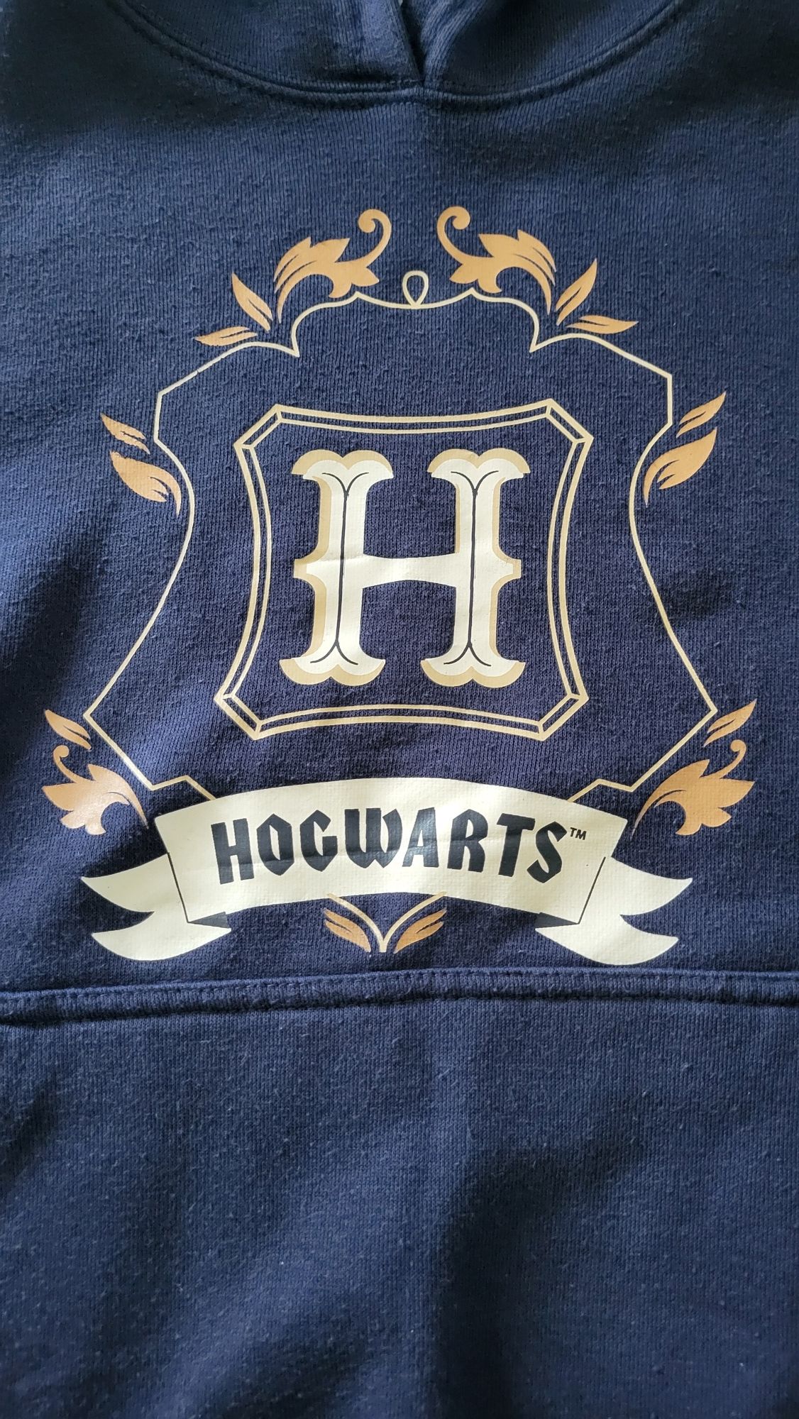 Nowa bluza dresowa kangurka Hogwart 146/ 152 Harry Potter granatowa