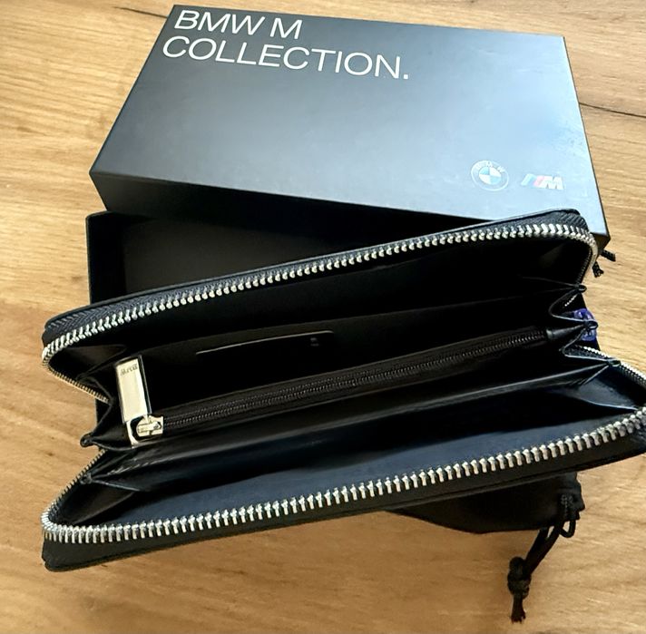 BMW portfel M 100% + elementy karbonu-jedna sztuka !