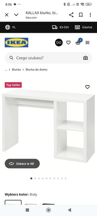 Biurko Kallax IKEA