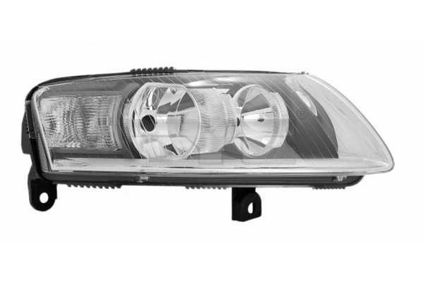 Audi A6 C6  04-10.2008 Lampa/Reflektor przód lewy /H1+H7