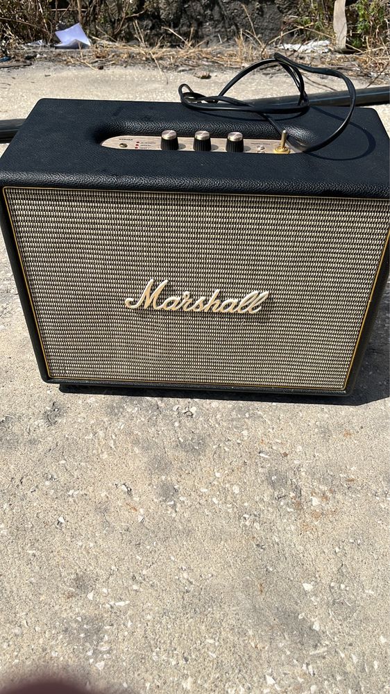 Coluna Bluetooth MARSHALL Woburn preta