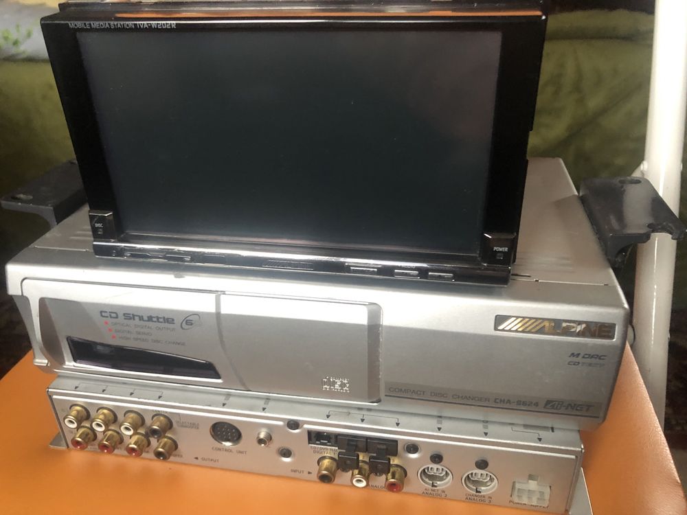 Alpine iva-w202R+проц PXA H-701+чейнджер.