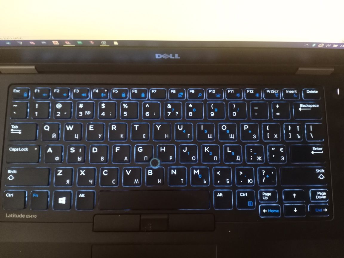 Новий екран. Укр. клавіатура. Dell Latitude E5470