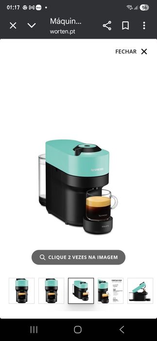 Vendo maq. Café nespresso