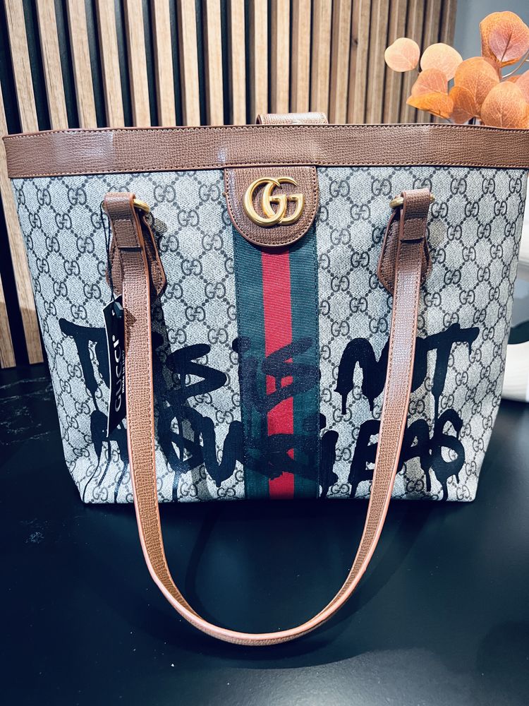 Gucci torebka shopperka