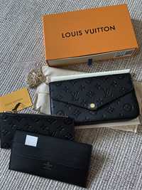 Bolsa Louis vuitton Felicie Preta