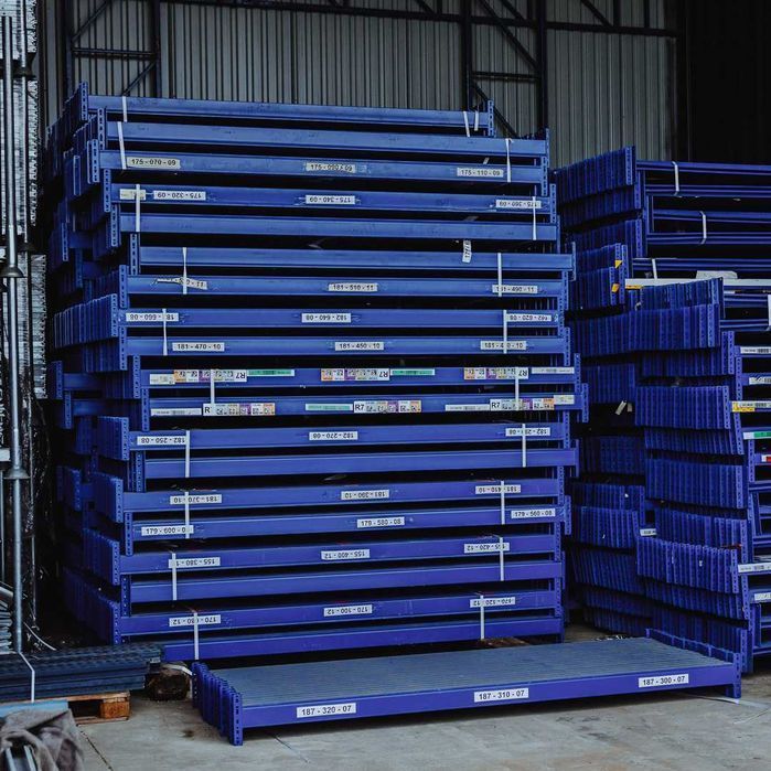 Trawers BITO L-190 cm belka do regału paletowego 11x5 - UŻYWANY