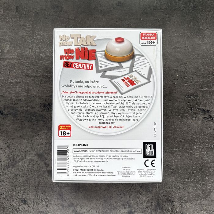 gra Nie mów TAK Nie mów NIE bez cenzury