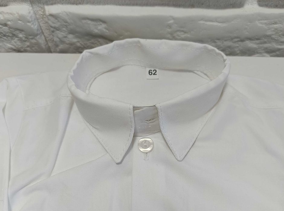 Eleganckie koszulobody białe chrzest święta rozmiar 86 cm