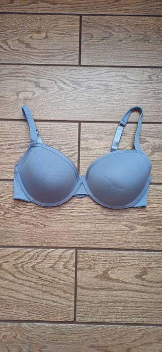 Bawełniany niebieski biustonosz Esmara w r. 85 B