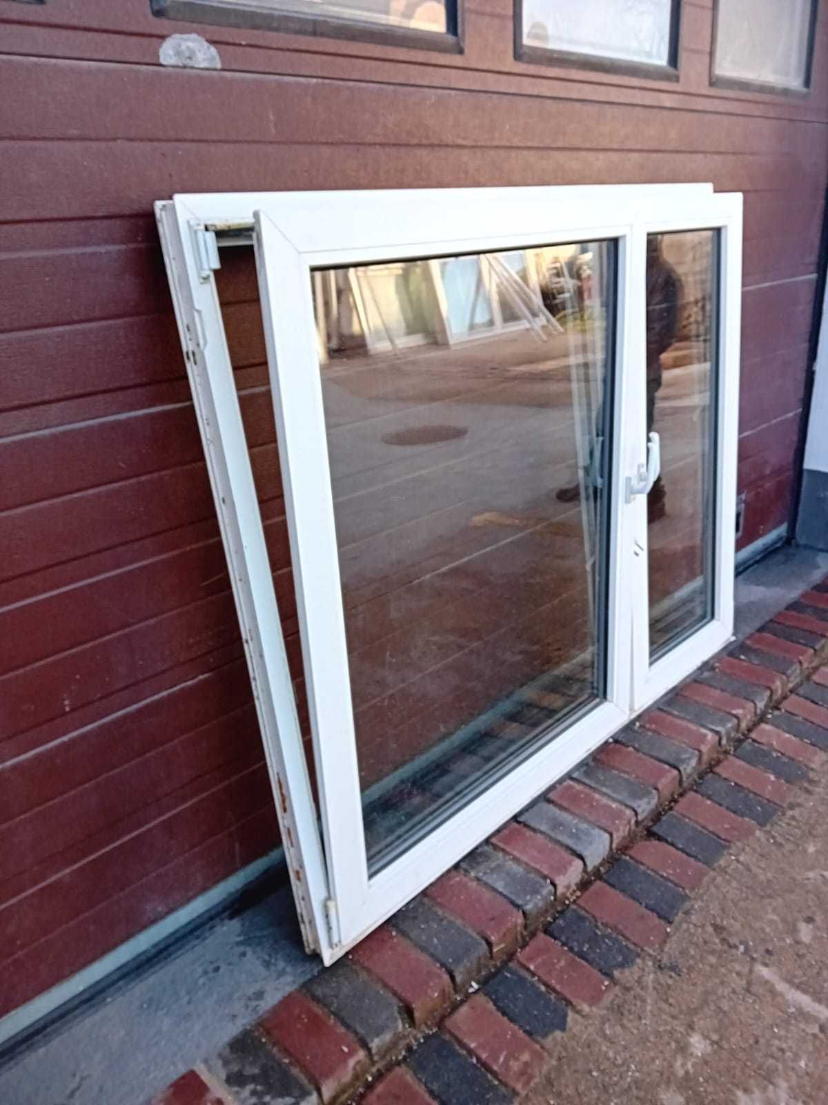Okna białe plastikowe 172x140 pcv używane DOWÓZ CAŁY KRAJ