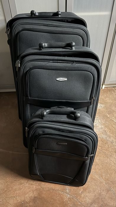 Conjunto de 3 malas viagem
