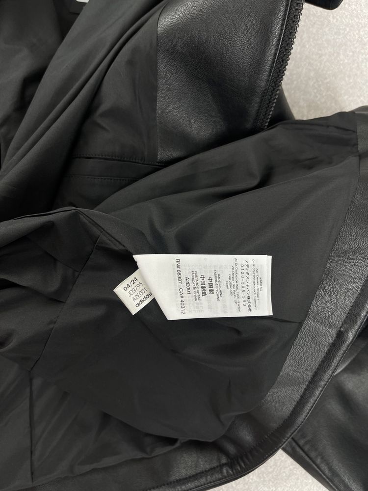 Adidas y-3 pleather bomber jacket куртка унісекс оригінал