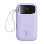 Powerbank Baseus Qpow 2 20000Mah 30W 2Xusb-C (Fioletowy)