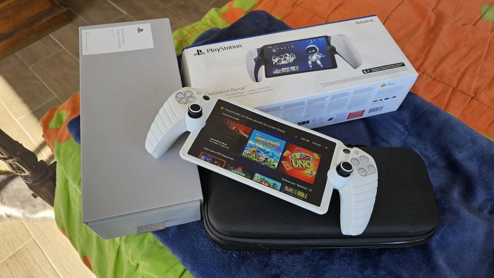 Playstation portal novo 5 anos de garantia