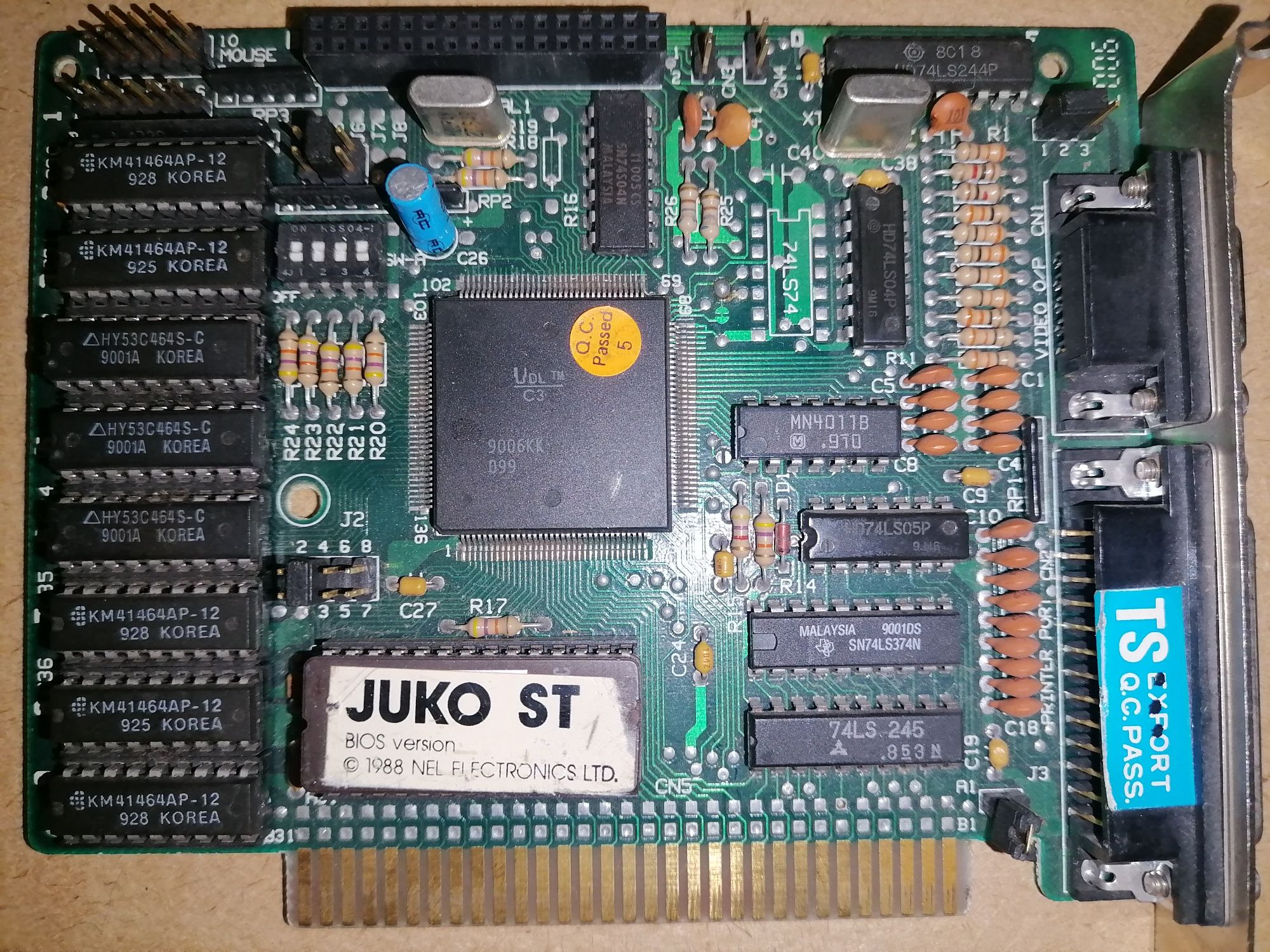 8bit ISA Video EGA VGA