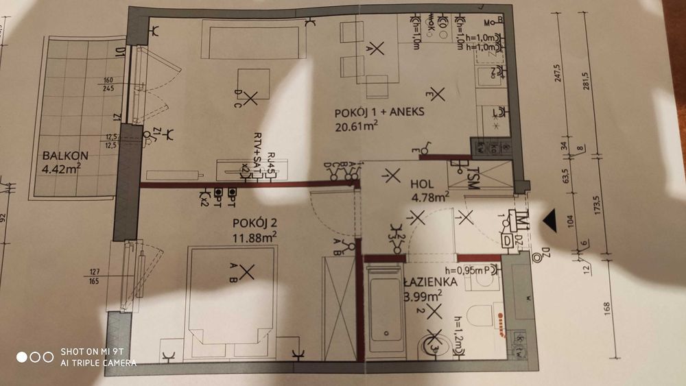 Wynajmę bezpośrednio mieszkanie 41m2  Warszawa, Fort Wola 14A