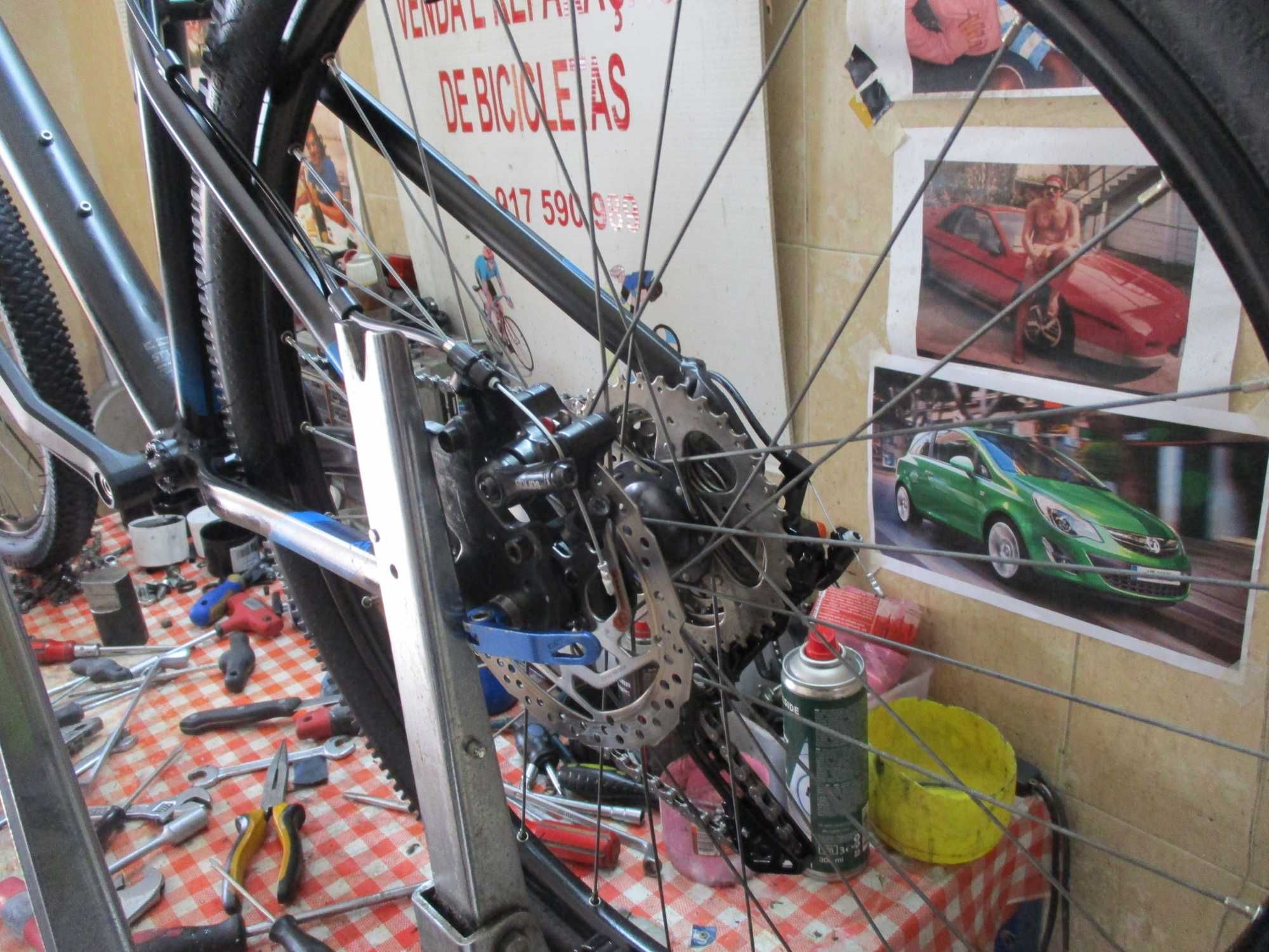 ROCKRIDER ST 120, 27,5, travões disco c/ 9V