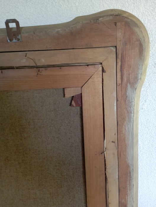 Obraz olejny na płótnie rozlewisko