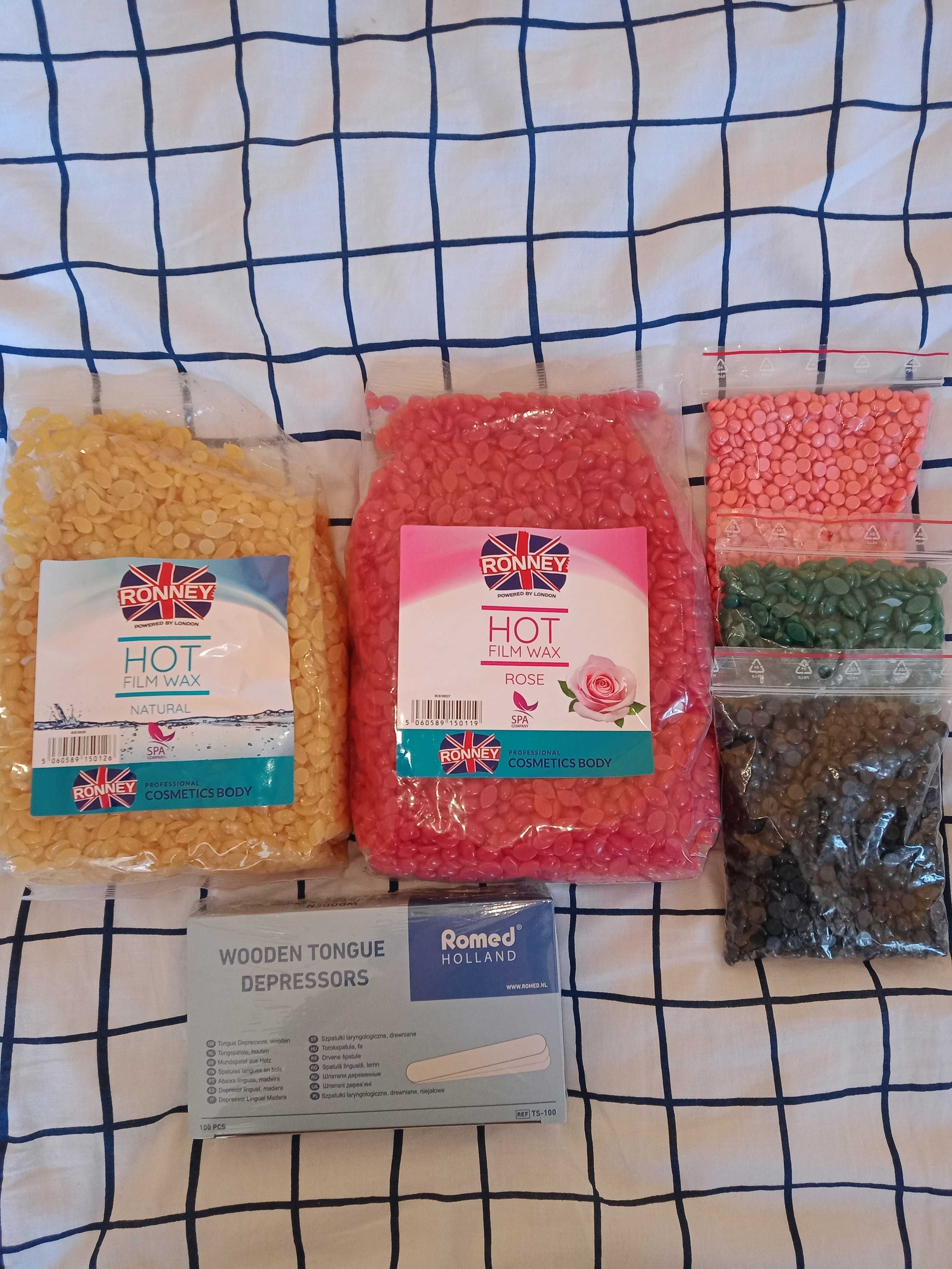 zestaw do depilacji podgrzewacz z woskiem 2 kg