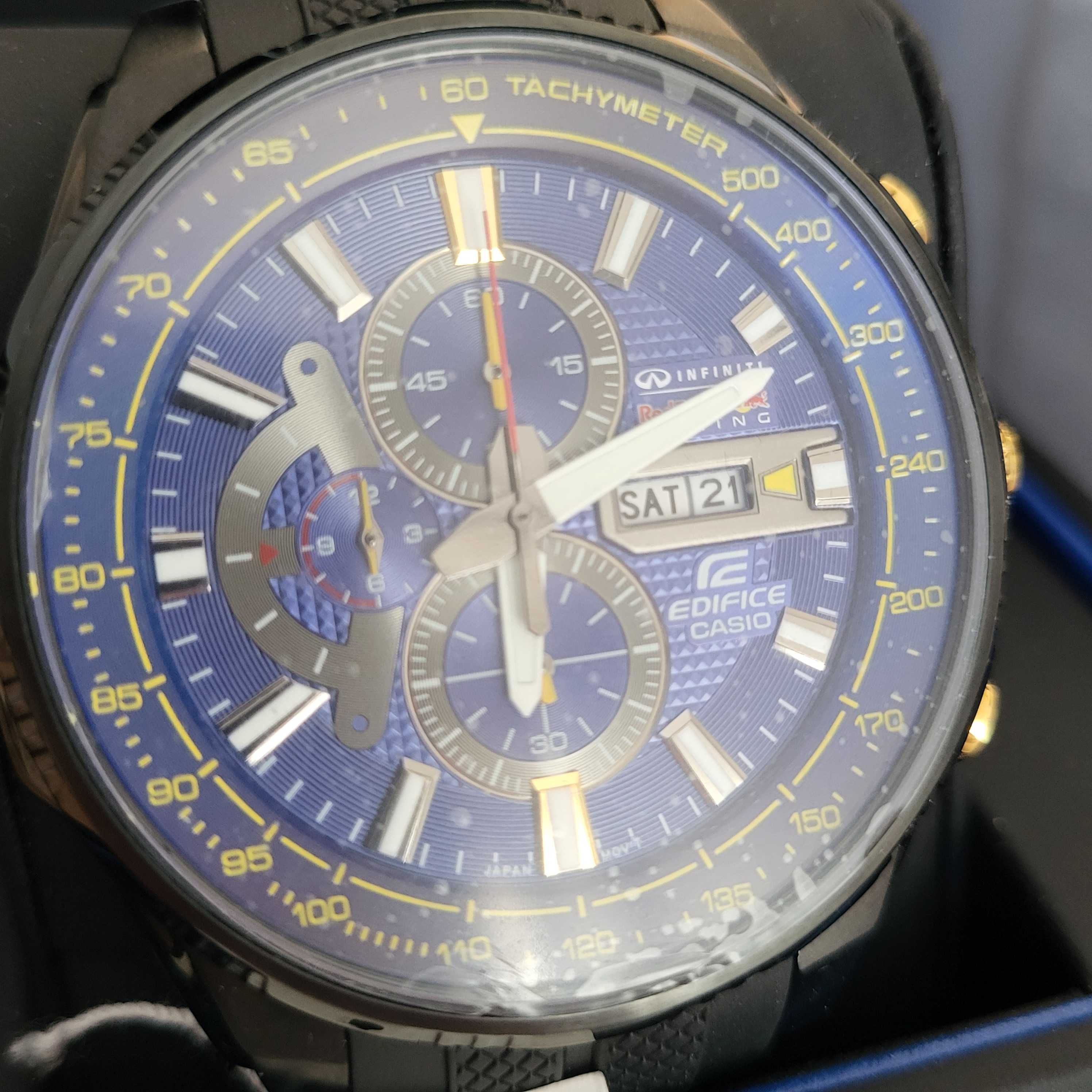 Zegarek Casio Edifice Red Bull Racing Limitowana edycja EFR-549RBP