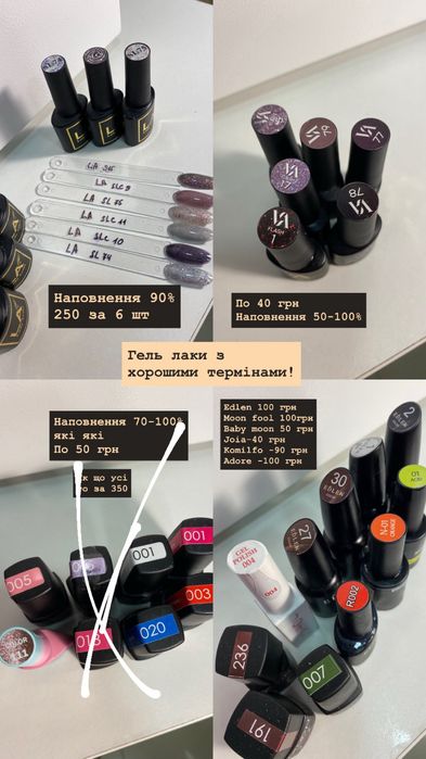 Матеріали для манікюру