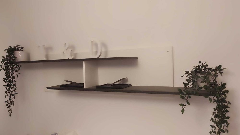 Painel com 2 prateleiras – 1,20m