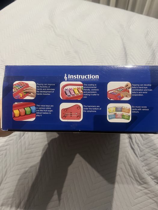 Кселофон дитяча іграшка + піаніно + палички