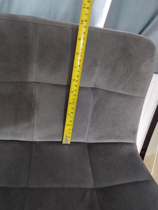 Hoker barowy welurowy