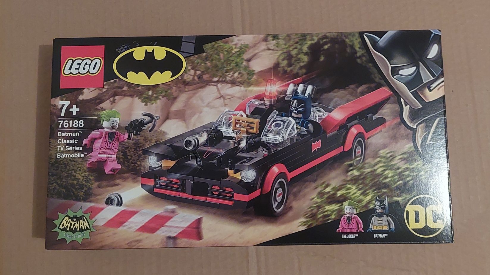 Lego 76188 klasyczny serial telewizyjny Batman batmobil