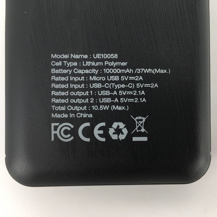 Повербанк Powerbank Energizer 10000 mAh usb C