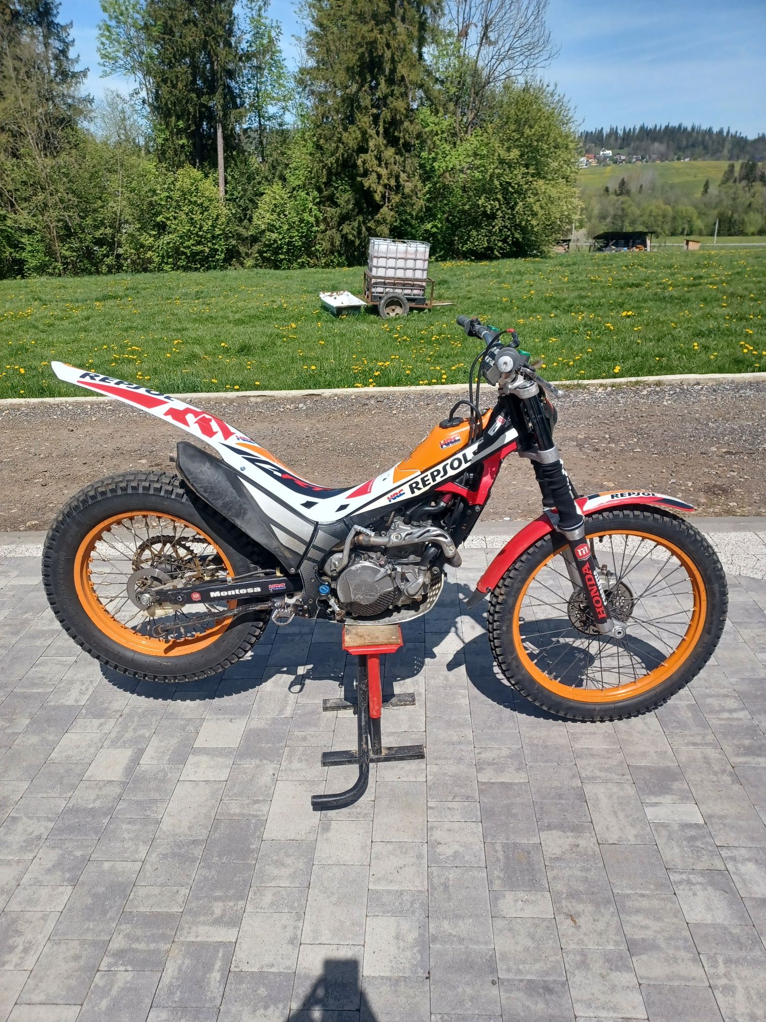 Trial honda montesa repsol