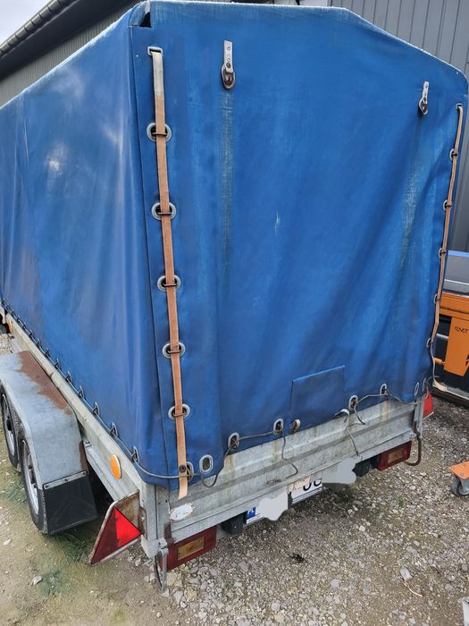 Przyczepka Przyczepa Tandem Dwuosiowa do 750kg Zarejestrowana