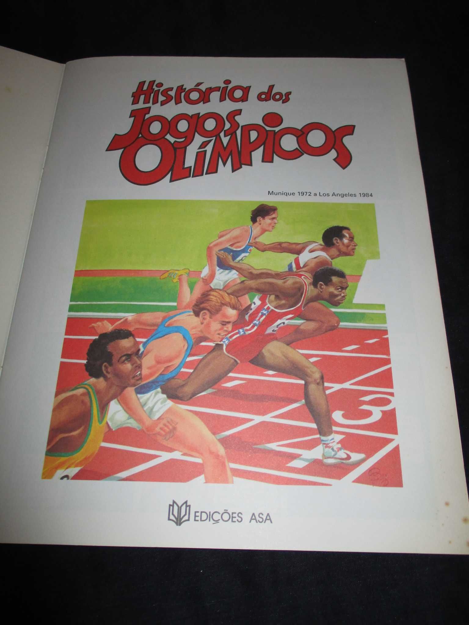 Livro História dos Jogos Olímpicos Andre Manguin Asa